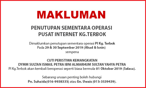 NOTIS PENUTUPAN PI 29 sept 2019